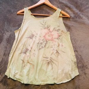 Floral tank top